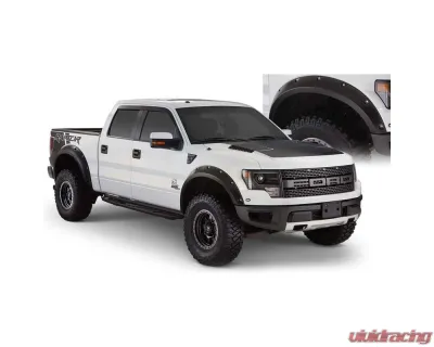 Bushwacker FENDER FLARES POCKET STYLE 4PC Ford F-150 Front and Rear 2010-2014 - 20938-02