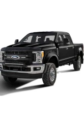 Bushwacker Fender Flares Pocket Style-Color Agate Black Met Smooth Finish 4 Pc Ford F-350 2017-2018                                     - 20942-32 - Image 2