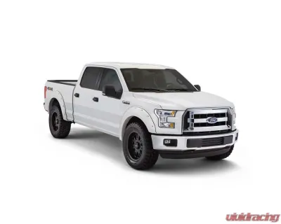 Bushwacker 18-19 Ford F-150 Pocket Style Flares 4 pc - Oxford White - 20945-12