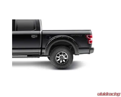 Bushwacker Fender Flares Pocket Style-Color Agate Black Met Finish 4 Pc Ford - 20945-32