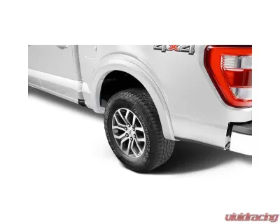 Bushwacker Fender Flares OE Style Color Oxford White Smooth Finish 4 Pc Ford F-150 | Raptor 2018-2022 - 20948-12