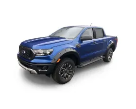 Bushwacker 2019-2021 Ford Ranger Pocket Style Flares 4pc SuberCab 72in Bed - Black