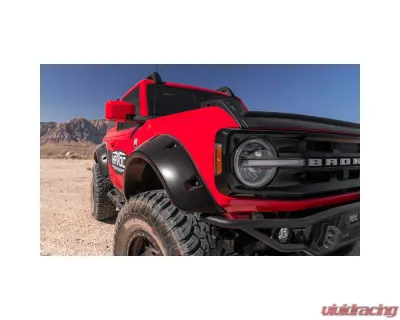 Bushwacker Fender Flares Pocket Style 4Pc Front Ford Bronco 2021-2022 - 20965-02