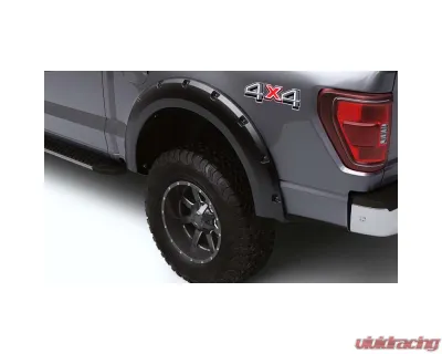 Bushwacker Fender Flares Forge Style 4Pc (Excl. Lightning) Ford F-150 2021+ - 28150-08