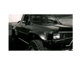 Bushwacker Fender Flares Cutout Style 2Pc Front Toyota Pickup 1984-1988