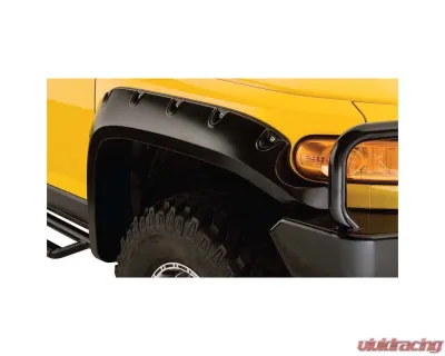 Bushwacker FENDER FLARES POCKET STYLE 4PC Toyota FJ Cruiser Front and Rear 2007-2014 - 31922-02