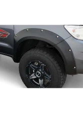 Bushwacker 11-13 Toyota Hilux Pocket Style Flares 4pc 59.8in Bed - Black                                     - 31929-02 - Image 2