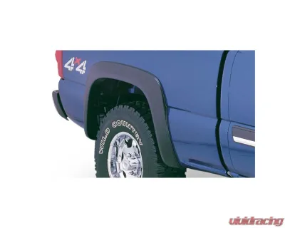 Bushwacker Fender Flares Extend-A-Fender Style 2Pc Rear Chevrolet - 40056-02