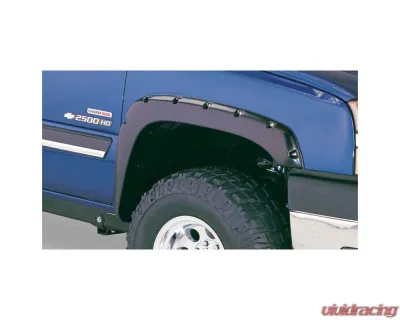 Bushwacker FENDER FLARES POCKET STYLE 2PC Chevrolet Front - 40071-02