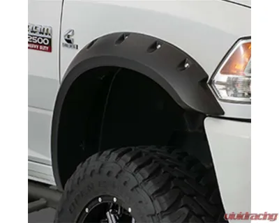 Bushwacker Fender Flares Max Pocket Style 2Pc Front - 40091-02