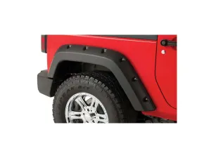 Bushwacker FENDER FLARES POCKET STYLE 2PC Chevrolet Avalanche Rear 2003-2006