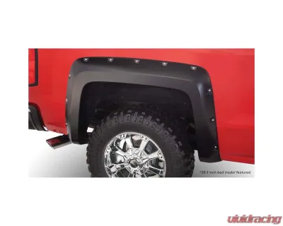 Bushwacker FENDER FLARES POCKET STYLE 2PC Rear - 40116-02