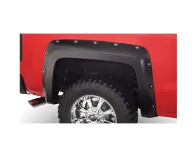 Bushwacker FENDER FLARES POCKET STYLE 2PC Chevrolet Silverado 1500 Rear 2014-2017
