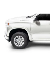 Bushwacker Fender Flares OE Style Color Summit White Smooth Finish 4 Pc Chevrolet Silverado 1500 2019-2021                                     - 40930-14 - Image 3