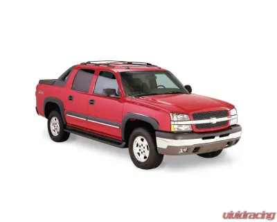 Bushwacker FENDER FLARES OE STYLE 4PC Chevrolet Avalanche Front and Rear 2007-2013 - 40933-02