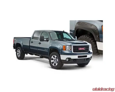 Bushwacker  Fender Flares Boss Pocket Style 4Pc GMC Sierra Front and Rear 2007-2010 - 40943-02