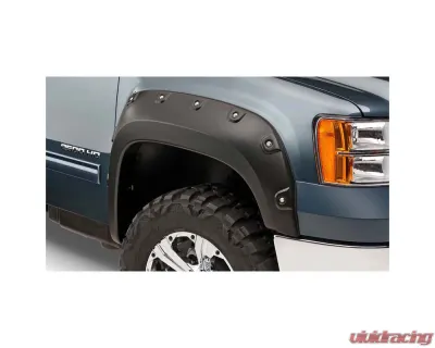 Bushwacker  Fender Flares Boss Pocket Style 4Pc GMC Sierra Front and Rear 2007-2010 - 40943-02