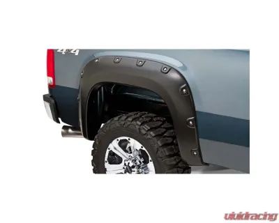 Bushwacker  Fender Flares Boss Pocket Style 4Pc GMC Sierra Front and Rear 2007-2010 - 40943-02