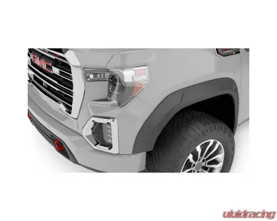 Bushwacker Fender Flares DRT Style 4Pc 2019+ GMC Sierra 1500 Flares - Black - 40946-02