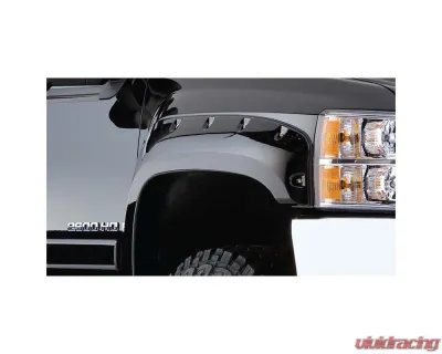 Bushwacker Fender Flares Cutout Style 4Pc Chevrolet Silverado 1500 Front and Rear 2007-2013 - 40949-02