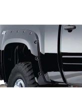 Bushwacker Fender Flares Cutout Style 4Pc Chevrolet Silverado 1500 Front and Rear 2007-2013                                     - 40949-02 - Image 2