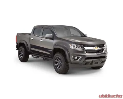 Bushwacker FENDER FLARES POCKET STYLE 4PC Chevrolet Colorado Front and Rear 2015-2021 - 40970-02