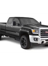 Bushwacker 16-18 GMC Sierra 1500 Pocket Style Flares 4pc - Onyx Black                                     - 40974-34 - Image 5