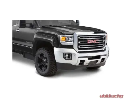 Bushwacker 16-18 GMC Sierra 1500 Pocket Style Flares 4pc - Onyx Black - 40974-34