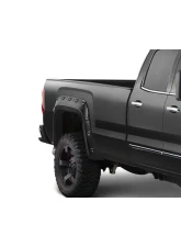 Bushwacker 16-18 GMC Sierra 1500 Pocket Style Flares 4pc - Onyx Black                                     - 40974-34 - Image 3