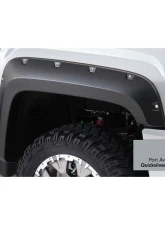 Bushwacker Fender Flares Pocket Style-Color Quicksilver Metallic Smooth Finish 4 Pc GMC Sierra 2016-2018                                     - 40974-54 - Image 2