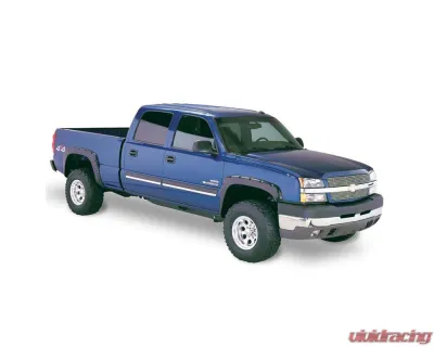 Bushwacker Pocket Style Fender Flares 61.7in 4pc Smooth Black Chevrolet Colorado 2021-2022 - 40990-02