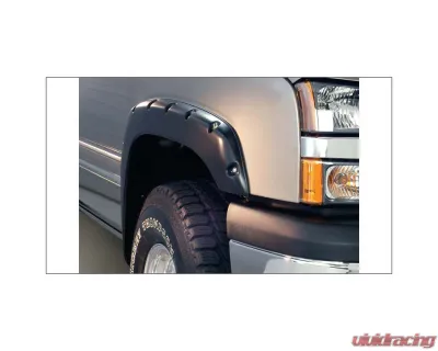 Bushwacker Pocket Style Fender Flares 61.7in 4pc Smooth Black Chevrolet Colorado 2021-2022 - 40990-02