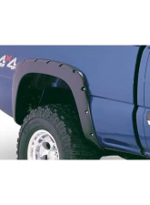 Bushwacker Pocket Style Fender Flares 74in 4pc Smooth Black Chevrolet Colorado 2021-2022                                     - 40991-02 - Image 2