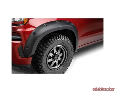 Bushwacker Fender Flares Forge Style 4Pc Chevrolet Silverado 1500 2019-2020 - 48140-08