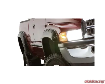 Bushwacker FENDER FLARES POCKET STYLE 4PC Dodge Front and Rear - 50907-02