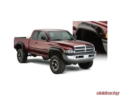 Bushwacker FENDER FLARES POCKET STYLE 4PC Dodge Front and Rear - 50908-02