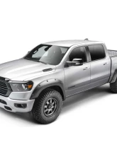 Bushwacker 2019 Ram 1500 Crew and Extended Cab Pocket Style Flares 4pc 5ft 6in & 6ft 4in Bed - Black                                     - 50924-02 - Image 2