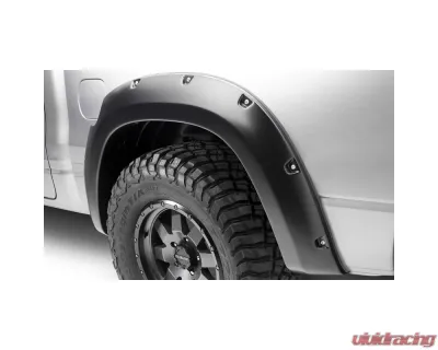 Bushwacker 2019 Ram 1500 Crew and Extended Cab Pocket Style Flares 4pc 5ft 6in & 6ft 4in Bed - Black - 50924-02