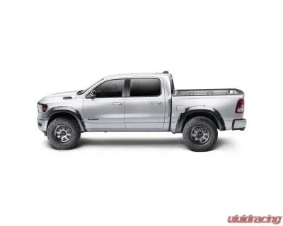 Bushwacker 2019 Ram 1500 Crew and Extended Cab Pocket Style Flares 4pc 5ft 6in & 6ft 4in Bed - Black - 50924-02