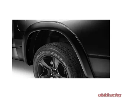 Bushwacker Fender Flares OE Style Color Diamond Black Crystal Pearl-Coat Smooth Finish 4 Pc Ram 1500 2019-2021 - 50928-45