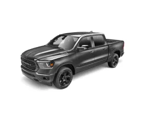 Bushwacker Fender Flares OE Style Color Granite Crystal Metallic Smooth Finish 4 Pc Ram 1500 2019-2021