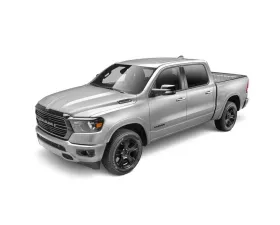 Bushwacker Fender Flares OE Style Color Billet Silver Metallic Smooth Finish 4 Pc Ram 1500 2019-2021