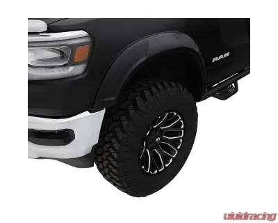 Bushwacker Fender Flares DRT Style 4Pc 2019 Ram 1500 Flares - Black - 50934-02