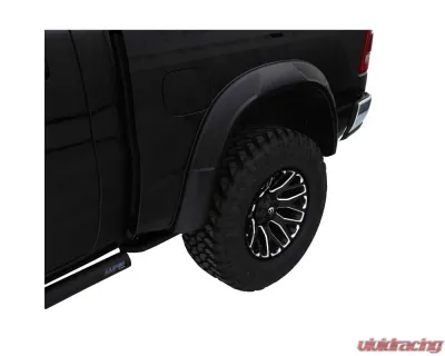 Bushwacker Fender Flares DRT Style 4Pc 2019 Ram 1500 Flares - Black - 50934-02