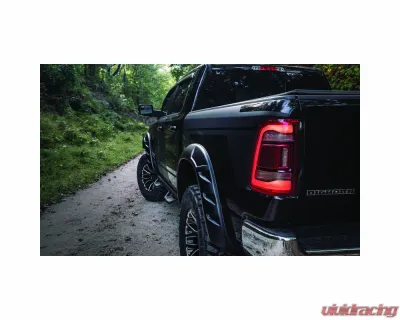 Bushwacker Fender Flares DRT Style 4Pc 2019 Ram 1500 Flares - Black - 50934-02