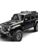 Bushwacker 18-19 Jeep Wrangler JL Trail Armor Cowl Guard - Black                                     - 76129 - Image 2