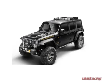 Bushwacker 18-19 Jeep Wrangler JL Trail Armor Cowl Guard - Black - 76129