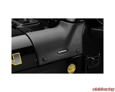 Bushwacker 18-19 Jeep Wrangler JL Trail Armor Cowl Guard - Black - 76129