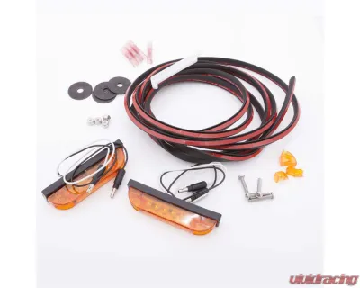 Bushwacker LED Marker Light Kit-2 Wire; For Use w/Flat Style Flares - PK1-LT1-0001
