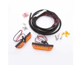 Bushwacker LED Marker Light Kit; 3-Wire; For Use w/Flat Style Flares
